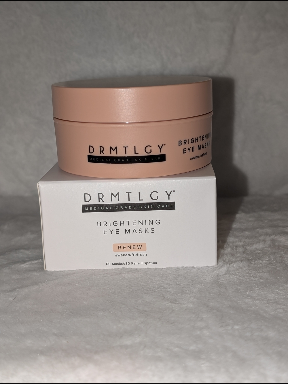 DRMTLGY Brightening Eye Masks NEW